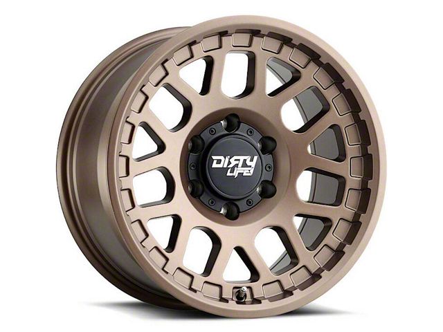 Dirty Life Mesa Dark Bronze 6-Lug Wheel; 17x9; 0mm Offset (99-06 Silverado 1500)