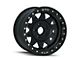 Dirty Life Roadkill Race Matte Black Beadlock 6-Lug Wheel; 17x9; -14mm Offset (99-06 Silverado 1500)