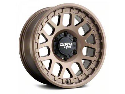 Dirty Life Mesa Dark Bronze 6-Lug Wheel; 17x9; -12mm Offset (14-18 Sierra 1500)