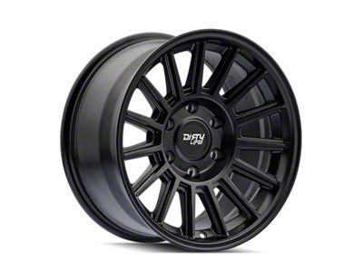 Dirty Life Journey Satin Black 6-Lug Wheel; 17x8.5; 0mm Offset (24-26 Ranger)