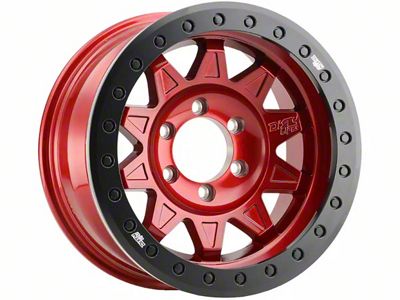 Dirty Life Roadkill Gloss Crimson Candy Red 8-Lug Wheel; 17x9; -14mm Offset (99-07 F-250 Super Duty)