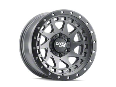 Dirty Life Enigma Pro Satin Graphite 6-Lug Wheel; 17x9; -12mm Offset (99-06 Sierra 1500)