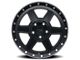 Dirty Life Compound Matte Black 6-Lug Wheel; 17x9; -12mm Offset (23-24 Canyon)