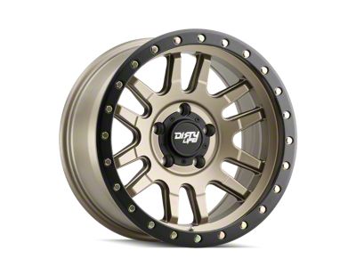 Dirty Life Canyon Pro Satin Gold 6-Lug Wheel; 17x9; -12mm Offset (23-24 Colorado)