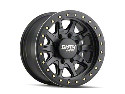 Dirty Life DT-2 Matte Black 6-Lug Wheel; 17x9; -12mm Offset (23-25 Colorado)