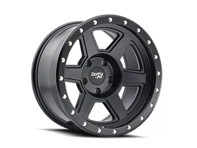 Dirty Life Compound Matte Black 5-Lug Wheel; 20x10; -12mm Offset (05-11 Dakota)