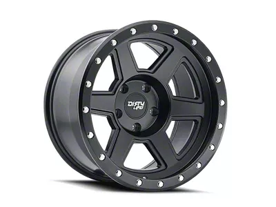 Dirty Life Compound Matte Black 5-Lug Wheel; 22x11; -25mm Offset (05-11 Dakota)