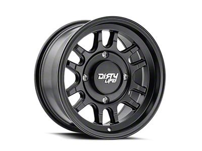 Dirty Life Canyon Matte Black 6-Lug Wheel; 17x9; 0mm Offset (21-24 F-150)