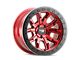 Dirty Life DT-1 Crimson Candy Red 6-Lug Wheel; 17x9; -12mm Offset (19-24 RAM 1500)