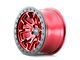 Dirty Life DT-1 Crimson Candy Red 6-Lug Wheel; 17x9; -12mm Offset (19-24 RAM 1500)