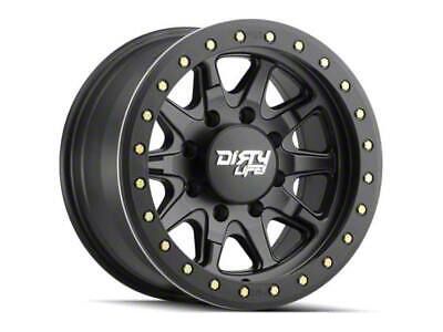 Dirty Life DT-2 Matte Black 8-Lug Wheel; 17x9; -12mm Offset (06-08 RAM 1500 Mega Cab)