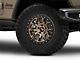 Dirty Life DT-1 Matte Gold 6-Lug Wheel; 17x9; -12mm Offset (14-18 Sierra 1500)