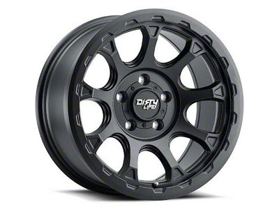 Dirty Life Drifter Matte Black 6-Lug Wheel; 17x8.5; -6mm Offset (19-25 Silverado 1500)