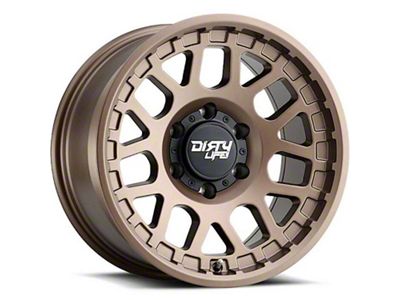 Dirty Life Mesa Dark Bronze 6-Lug Wheel; 17x9; 0mm Offset (19-26 Silverado 1500)