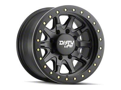 Dirty Life DT-2 Matte Black 8-Lug Wheel; 17x9; -12mm Offset (07-10 Silverado 2500 HD)
