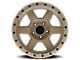 Dirty Life Compound Desert Sand 8-Lug Wheel; 22x11; -25mm Offset (07-10 Silverado 3500 HD SRW)