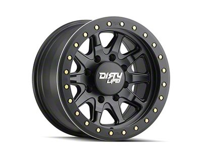 Dirty Life DT-2 Matte Black 8-Lug Wheel; 20x9; 0mm Offset (07-10 Silverado 3500 HD SRW)