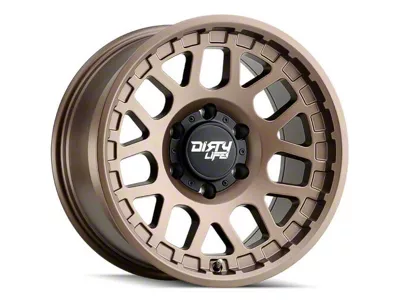 Dirty Life Mesa Dark Bronze 6-Lug Wheel; 17x9; -12mm Offset (21-25 Tahoe)