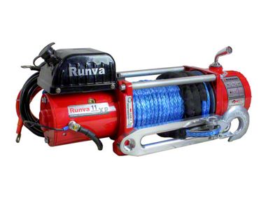 DK2 11,000 lb. Runva Series Winch with Synthetic Rope (Universal; Some Adaptation May Be Required)