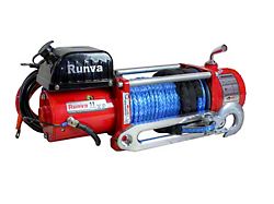 DK2 11,000 lb. Runva Series Winch with Synthetic Rope (Universal; Some Adaptation May Be Required)