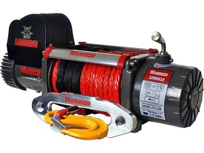 DK2 8,000 lb. Samurai Series Winch with Synthetic Rope (Universal; Some Adaptation May Be Required)