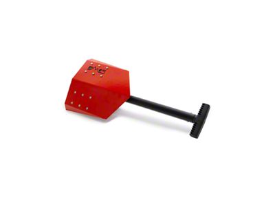 DMOS Delta Pro Shovel; Racing Red