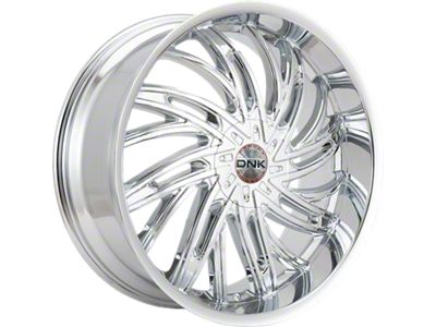 DNK Street 701 Chrome 6-Lug Wheel; 24x10; 30mm Offset (04-08 F-150)