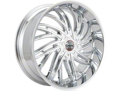 DNK Street 701 Chrome 6-Lug Wheel; 24x10; 30mm Offset (07-13 Silverado 1500)