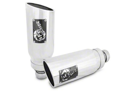 AFE MACH Force XP Exhaust Tips; 5-Inch; Polished (09-18 5.7L RAM 1500 w/ Factory Dual Exhaust)