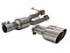 Carven Exhaust Competitor Series Direct Replacement Muffler with 5-Inch Polished Tips (09-18 5.7L RAM 1500 w/ Factory Dual Exhaust)