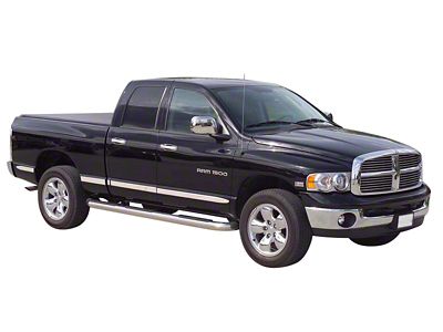 Putco Body Side Molding; Billet Aluminum (02-08 RAM 1500 Quad Cab w/ 6.4-Foot Box)