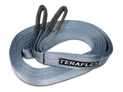 Teraflex 2-Inch x 30-Foot Recovery Tow Strap; 20,000 lb.
