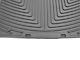 Weathertech All-Weather Front Rubber Floor Mats; Gray (02-18 RAM 1500)