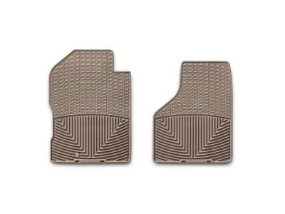 Weathertech All-Weather Front Rubber Floor Mats; Tan (02-18 RAM 1500)