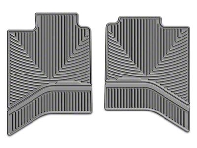 Weathertech All-Weather Rear Rubber Floor Mats; Tan (02-18 RAM 1500 Quad Cab, Crew Cab)