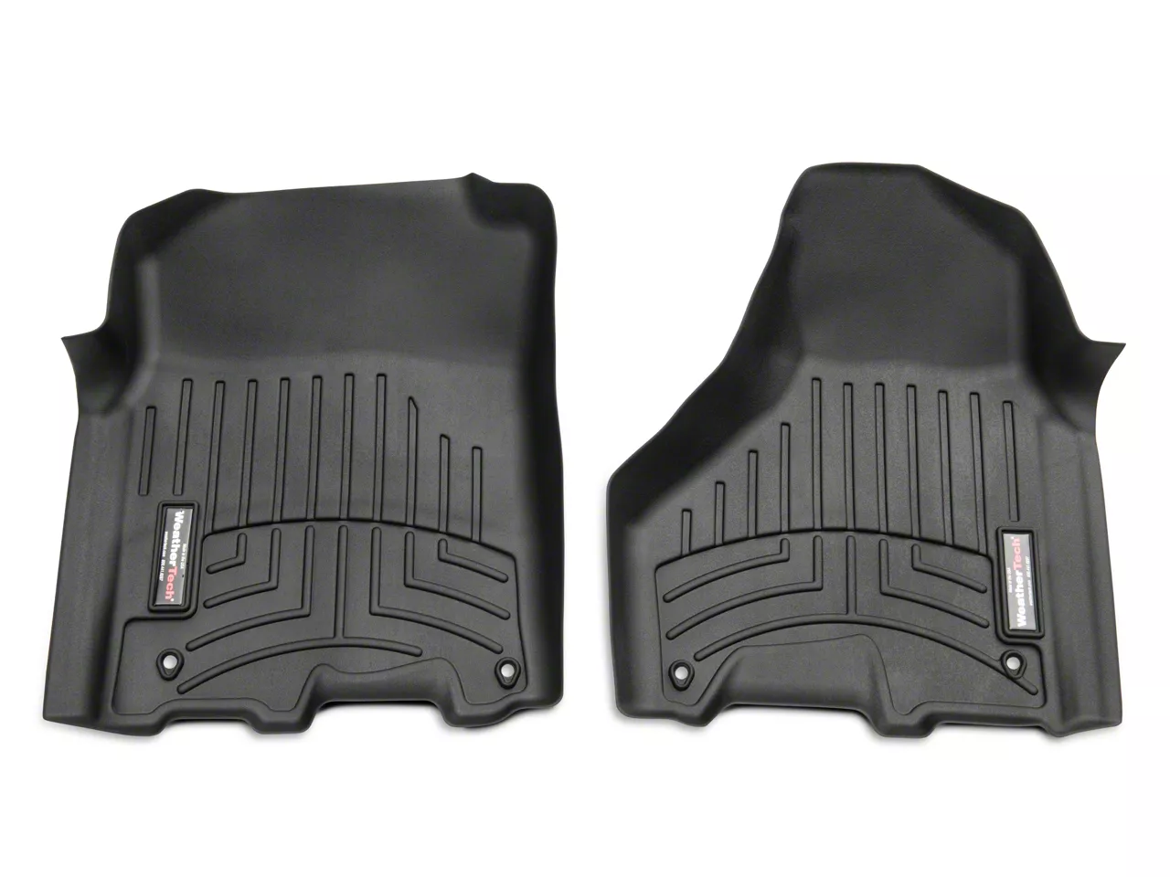Weathertech RAM DigitalFit Front & Rear Floor Liners Black R101289