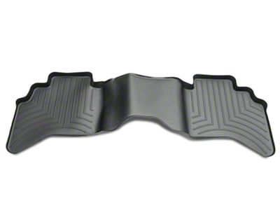 Weathertech DigitalFit Rear Floor Liner; Black (02-08 RAM 1500 Quad Cab, Mega Cab)