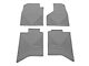 Weathertech All-Weather Front and Rear Rubber Floor Mats; Gray (02-18 RAM 1500 Quad Cab, Crew Cab)