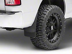 Weathertech No-Drill Mud Flaps; Front and Rear; Black (09-18 RAM 1500)