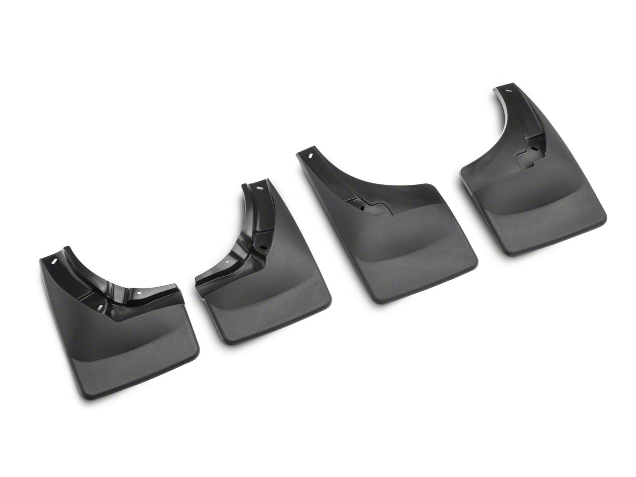 thumbnail image 2 of WeatherTech No-Drill Mud Flaps – Front Set (110069-120069) – Black – Made In USA 2 of 6