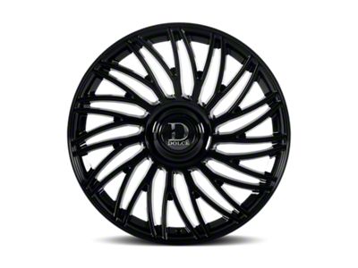 Dolce Luxury Sesto Glossy Black 6-Lug Wheel; 22x9.5; 35mm Offset (21-25 Tahoe)