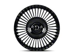 Dolce Luxury Trento Glossy Black 6-Lug Wheel; 24x10; 35mm Offset (21-25 Tahoe)
