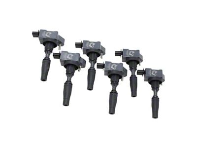 Dragon Fire Performance Ignition Coil Packs; Black (17-22 3.6L Canyon)