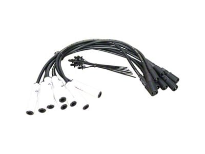 Dragon Fire Performance Spark Plug Wires; Black (10-14 6.2L F-150)