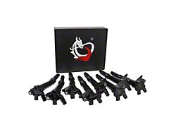 Dragon Fire Performance Ignition Coil Packs; Black (18-22 6.2L F-250 Super Duty)