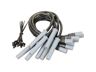 Dragon Fire Performance Spark Plug Wires; Black (11-17 6.2L F-250 Super Duty)