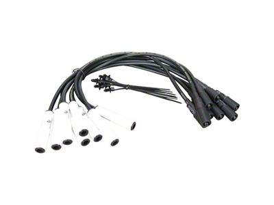 Dragon Fire Performance Spark Plug Wires; Black (11-17 6.2L F-350 Super Duty)