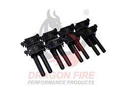 Dragon Fire Performance Ignition Coil Packs; Black (06-18 5.7L RAM 1500)