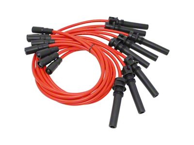 Dragon Fire Performance Spark Plug Wires; Red (03-05 5.7L RAM 1500)
