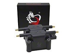 Dragon Fire Performance Ignition Coil Pack; Black (94--03 8.0L RAM 2500 w/ 3-Blade Terminal)